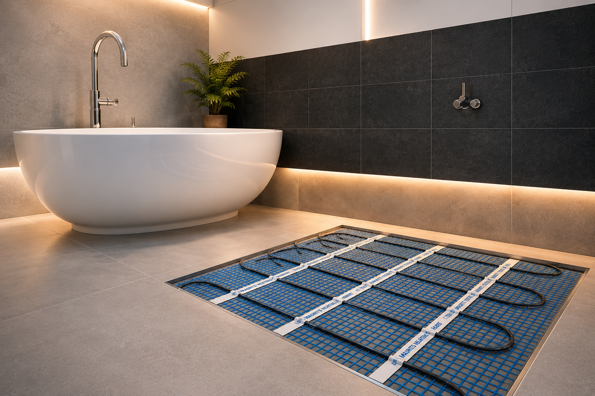 Badkamer verwarming