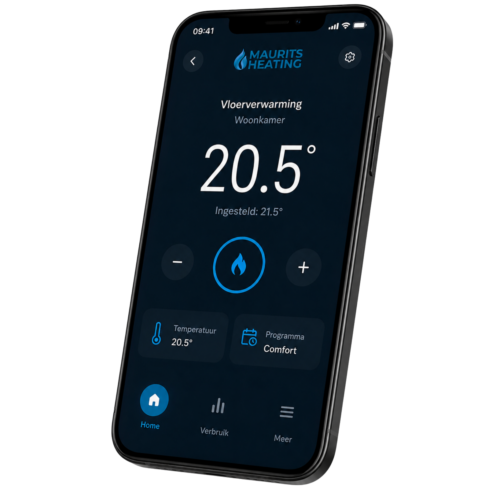 Maurits Heating app